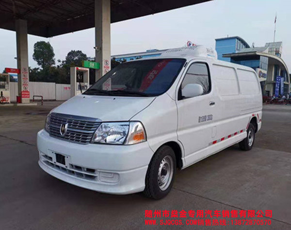 金杯會(huì)運(yùn)國(guó)六面包冷藏車(chē)