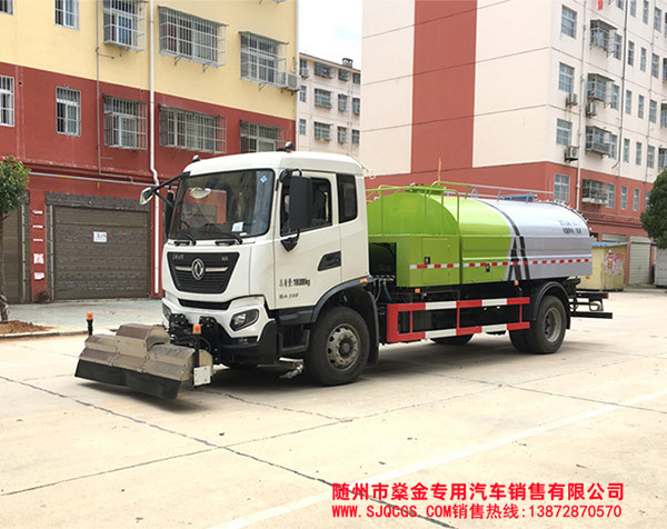 東風(fēng)天錦高壓路面清洗車(chē)