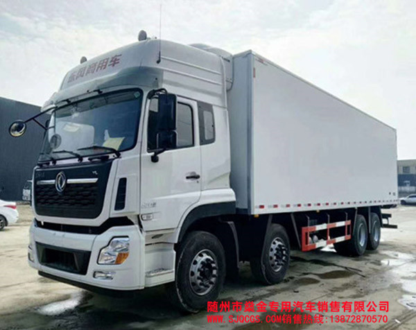 東風(fēng)天龍9.6米國六程力冷藏車